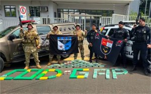 Mais de 90 kg de drogas são encontrados escondidos em pneu de ônibus em MT